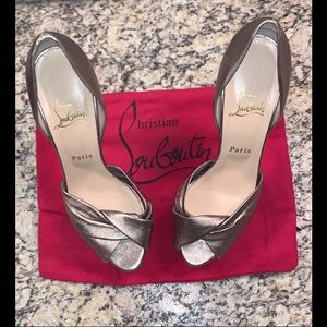 Authentic Christian Louboutin Peep Toe